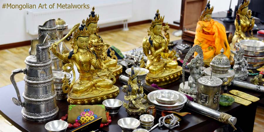Mongolian-Art-metalworks Mongolian Art of Metalworks