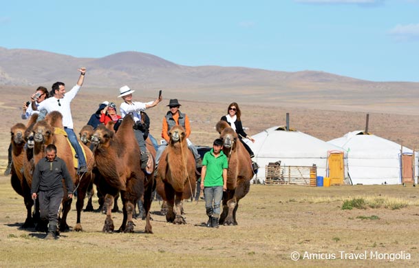 Mongolia Camel Riding