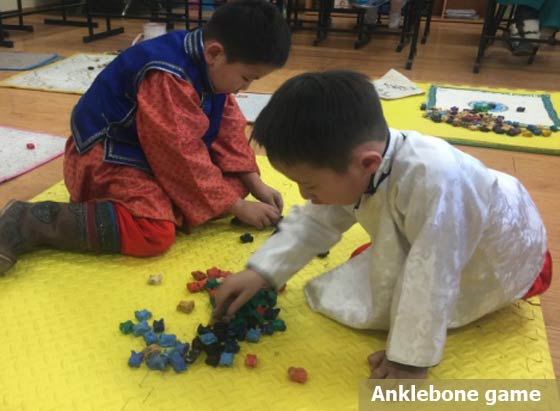 Mongolian Anklebone Game