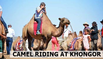 camel-riding-hongor-gobi Gobi Desert in Mongolia