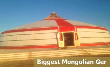 Largest Mongolian Ger