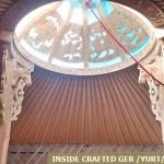 crafted-Mongolian-Ger Iinside of Ger